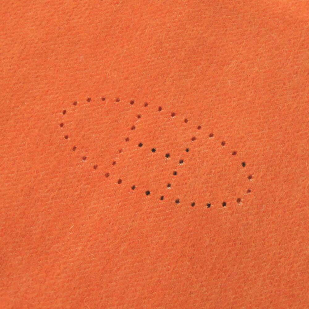 HERMES Authentic Orange Scarf - Picture 4 of 10
